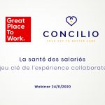 Webinar "La santé des salariés, enjeu clé de l’expérience collaborateur" par Concilio & Great Place To Work
