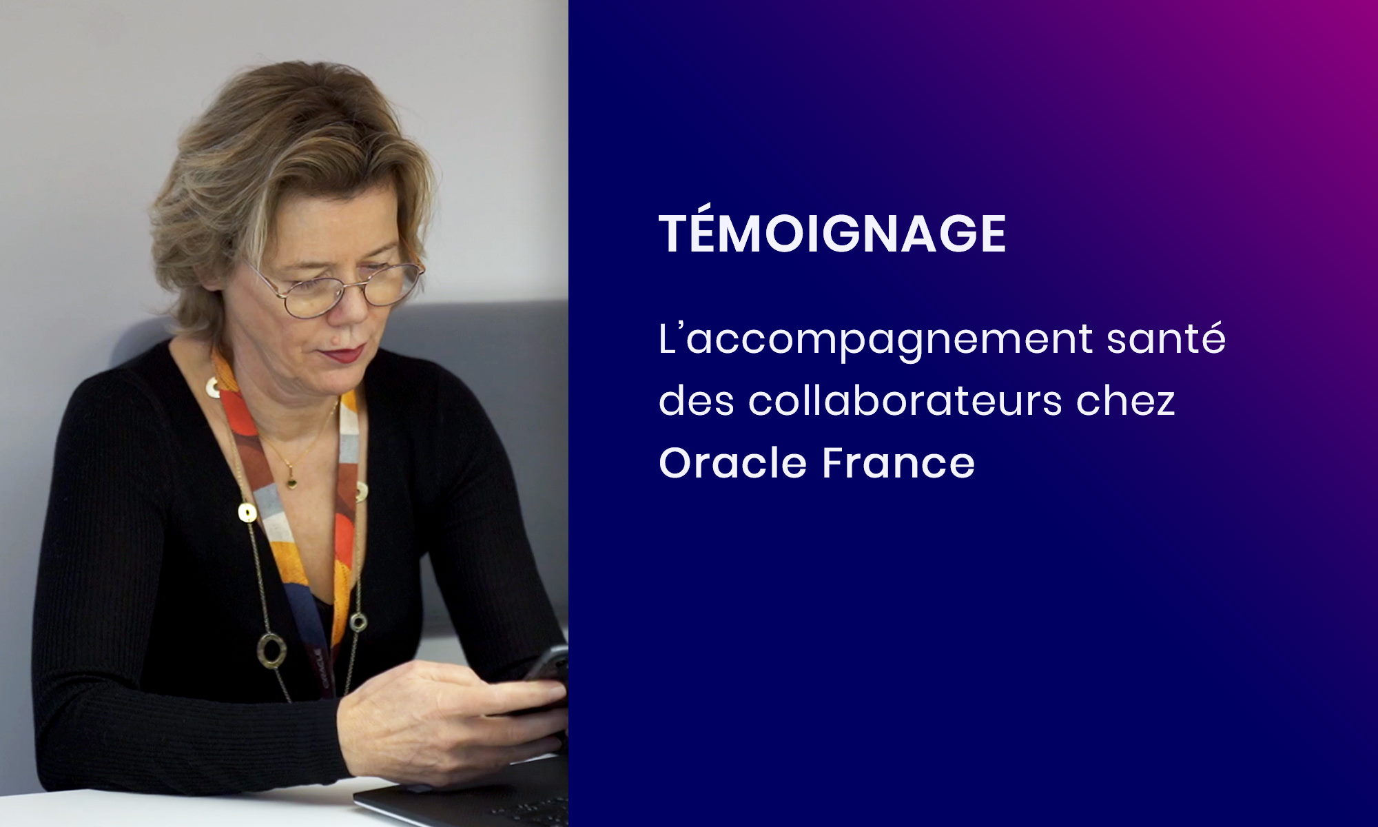 Témoignage : L’accompagnement santé Concilio pour Oracle France