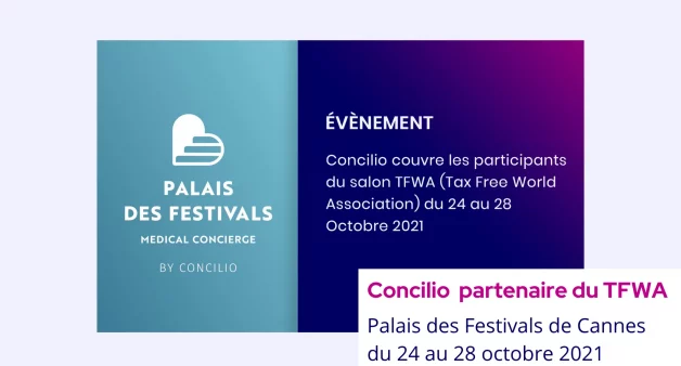 Concilio concierge santé du TFWA World Exhibition & Conference 2021